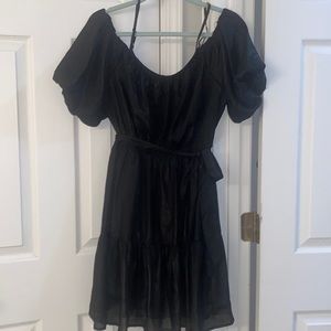 Off the shoulder mini